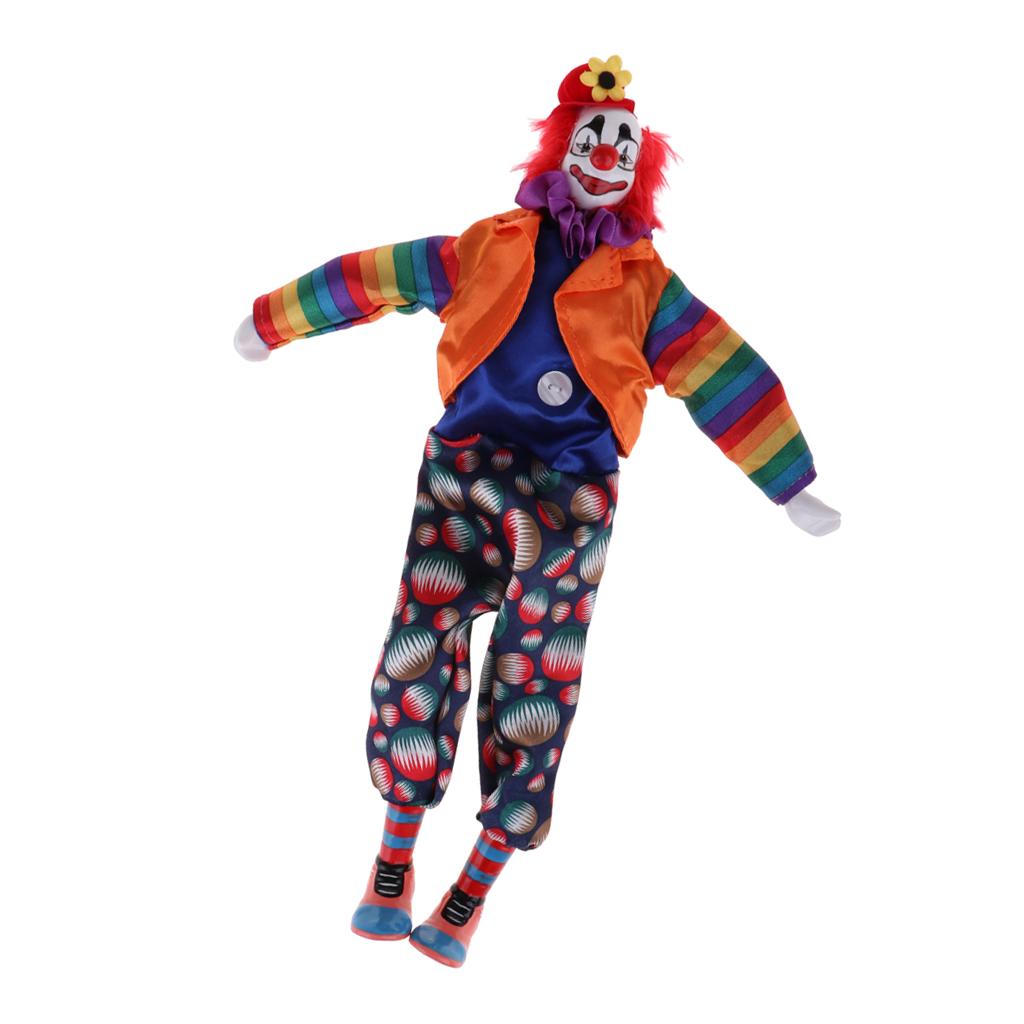Vintage Collectible Clowns - Collectible Clown Doll Porcelain Vintage Handmade