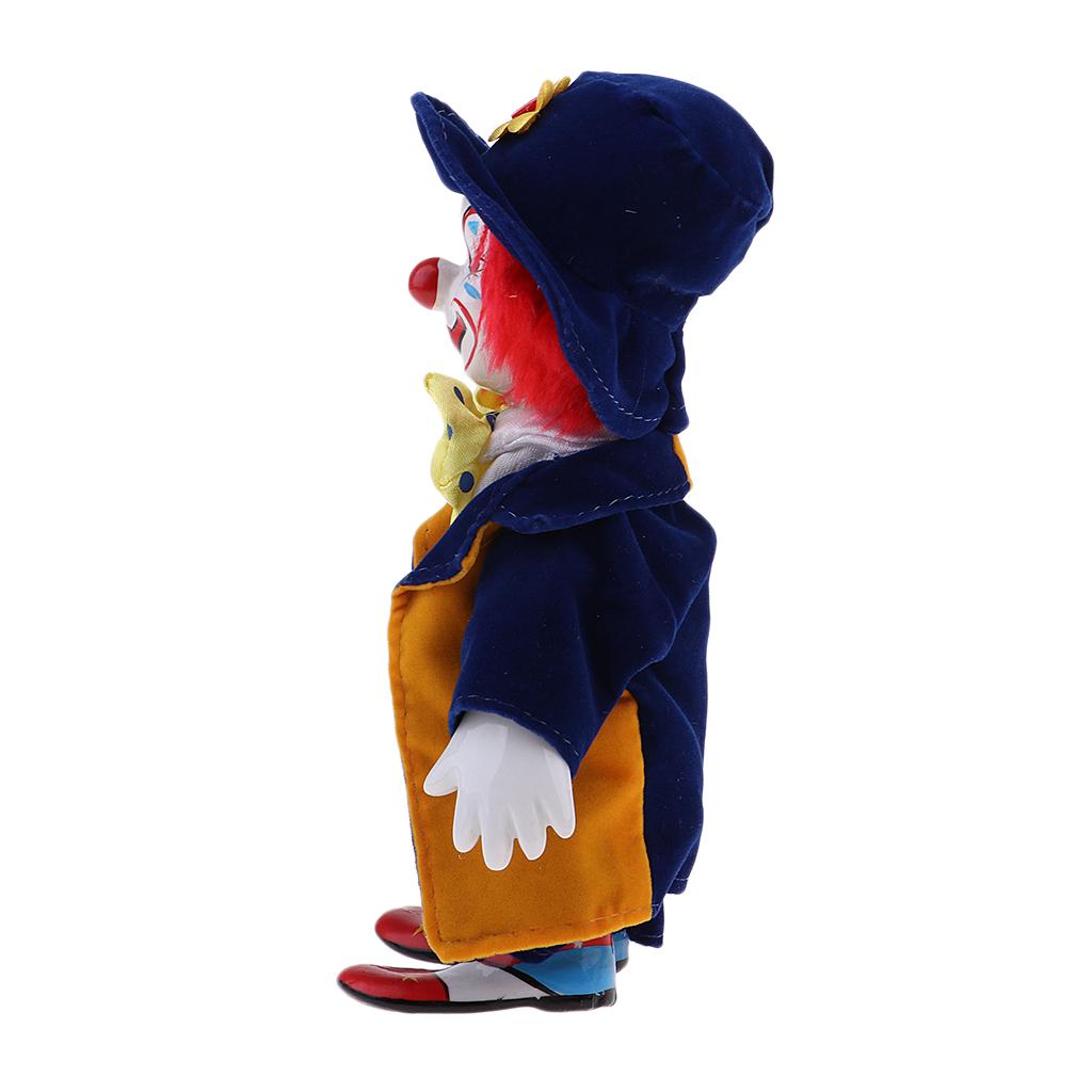 Vintage Collectible Clowns - Handmade Ceramic Clown Dolls Porcelain Collectible