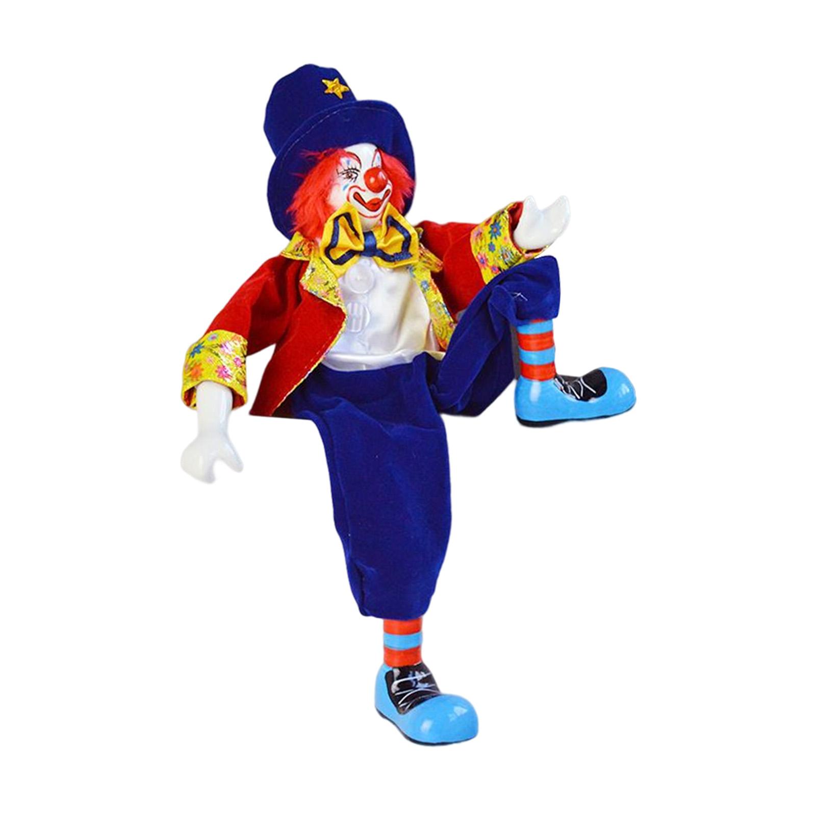 Vintage Collectible Clowns - Vintage Clown Doll Decor Collectible for
