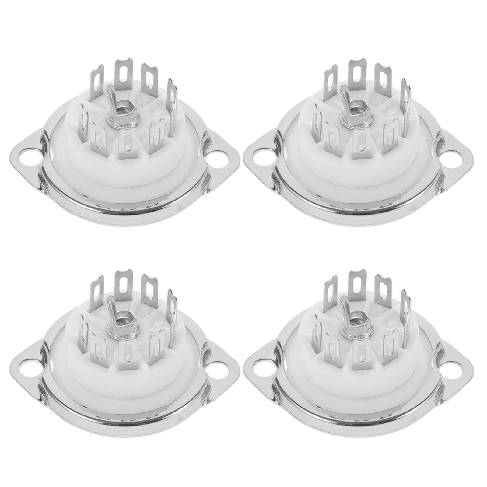 Tube Amplifier Part - 4Pcs Ceramic 9Pin Pcb Tube Socket