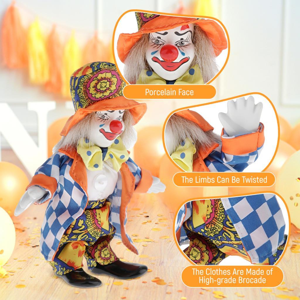Ceramic Porcelain Jester Clown - огляд і ціна Vintage Collectible Clowns