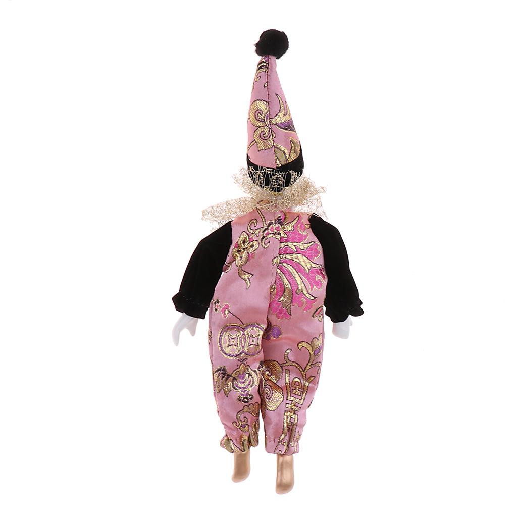 22cm Porcelain Clown Dolls Col - огляд і ціна Vintage Collectible Clowns