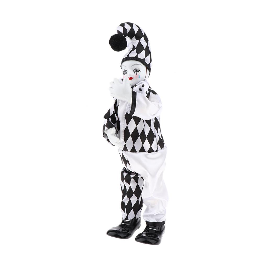 Funny Porcelain Clown Doll Vin - огляд і ціна Vintage Collectible Clowns