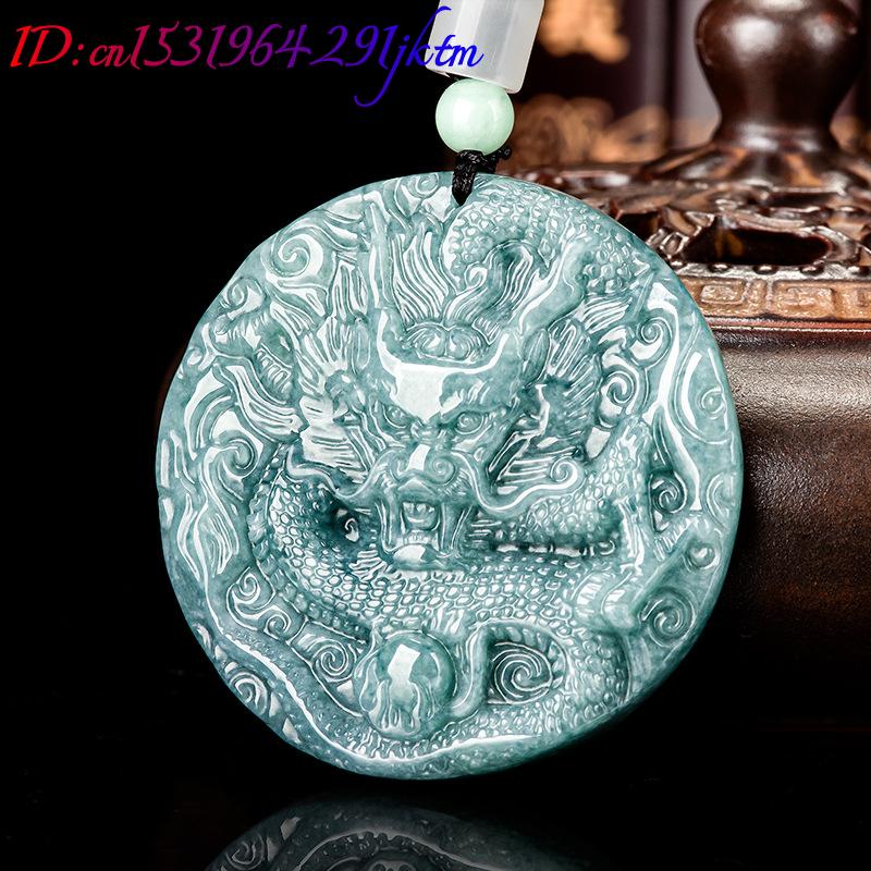 Burmese Jadeite Dragon Pendant - огляд і ціна Vintage Necklace