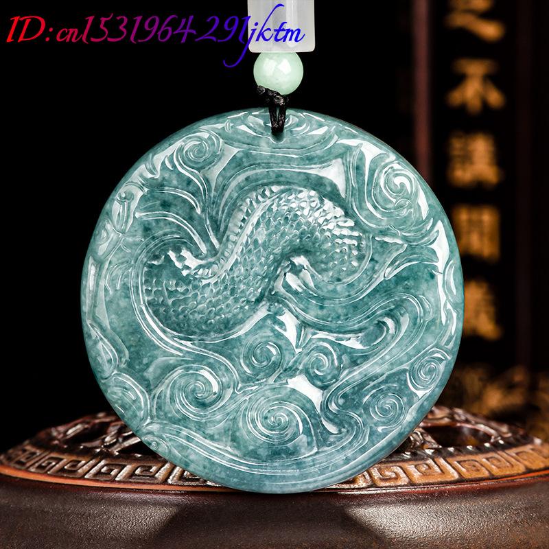 Burmese Jadeite Dragon Pendant - огляд і ціна Vintage Necklace