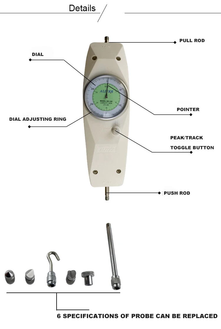 NK Analog Force Gauge Force Me - огляд і ціна Analog Meter Gauge