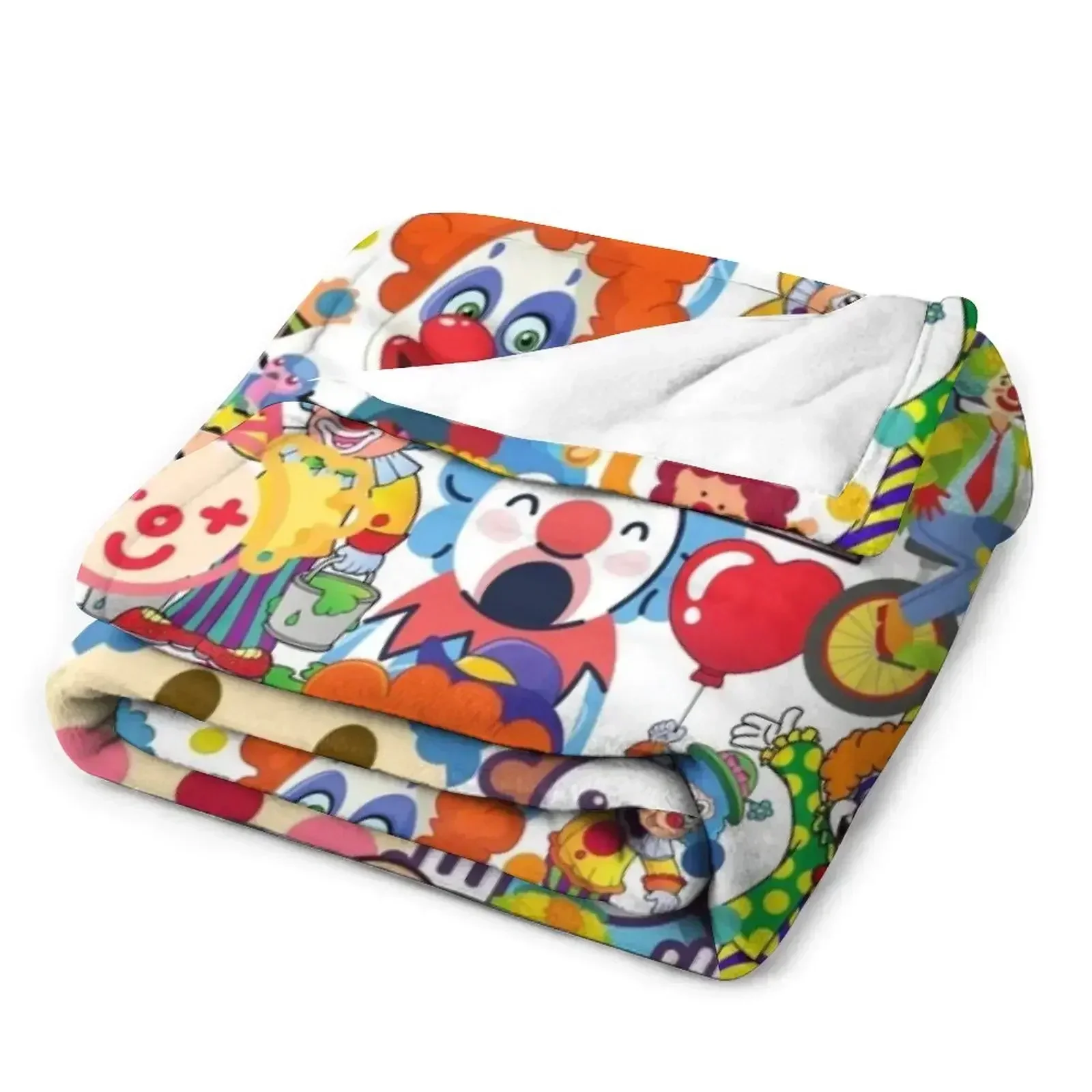 Clown Collection Throw Blanket - огляд і ціна Vintage Collectible Clowns