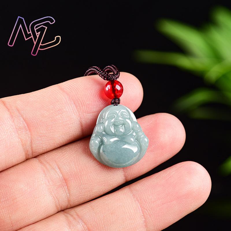 Myanmar Jadeite Guanyin Buddha - огляд і ціна Vintage Necklace