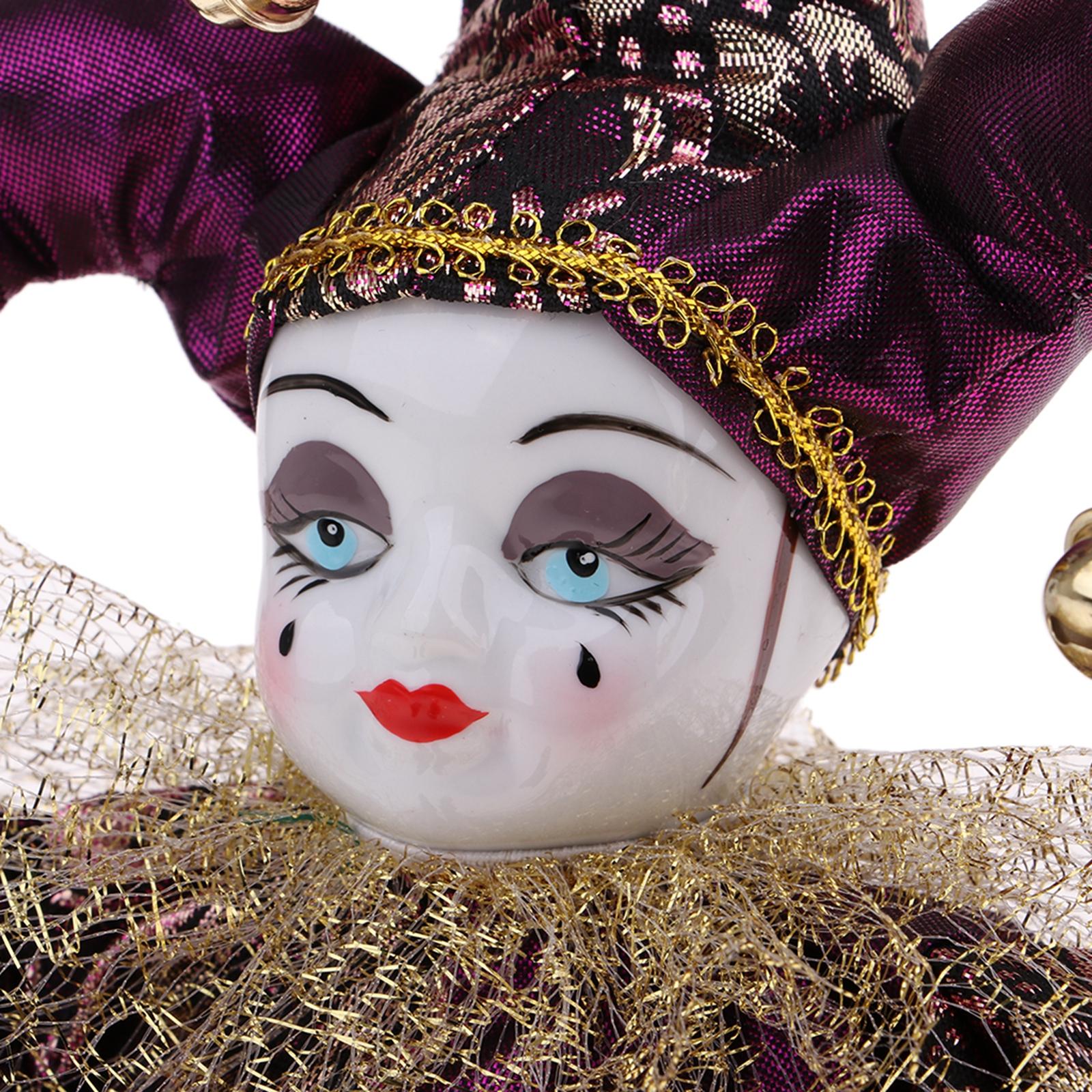 Italian Style Porcelain Dolls  - огляд і ціна Vintage Collectible Clowns