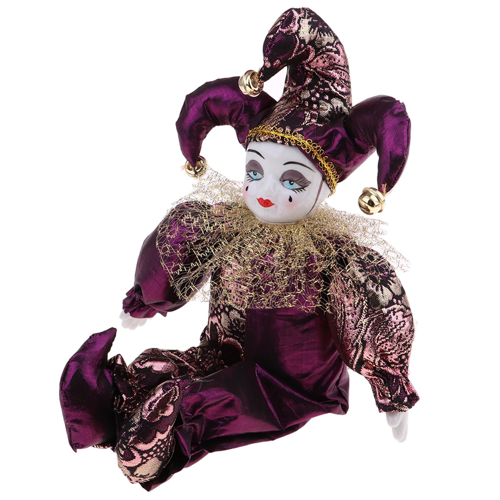 Italian Style Porcelain Dolls  - огляд і ціна Vintage Collectible Clowns