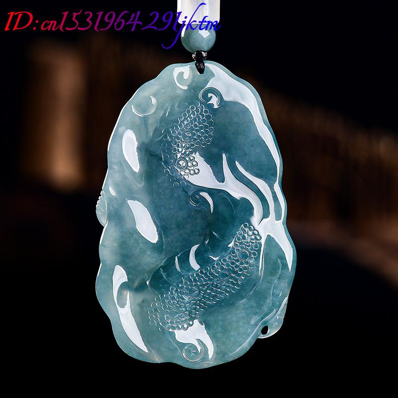 Natural Burmese Jadeite Dragon - огляд і ціна Vintage Necklace