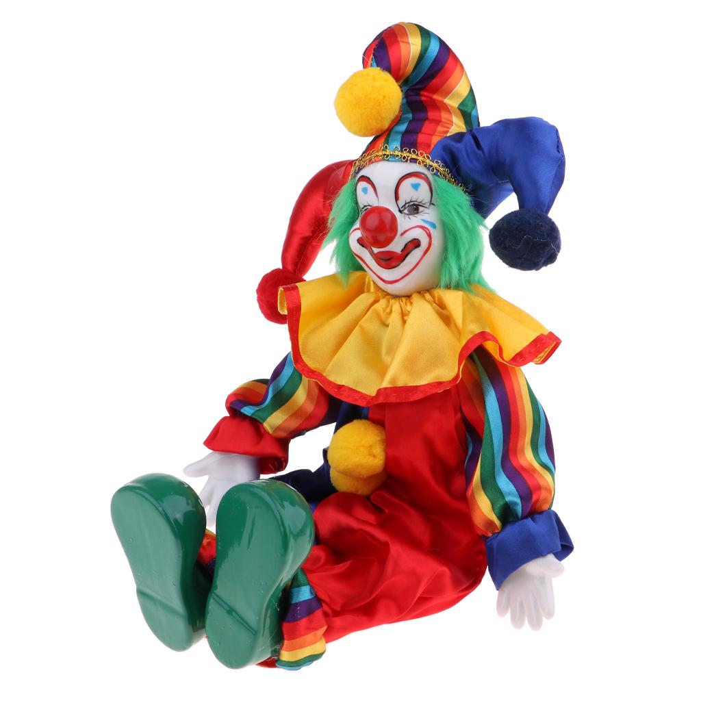 Handmade Porcelain Clown Dolls - огляд і ціна Vintage Collectible Clowns