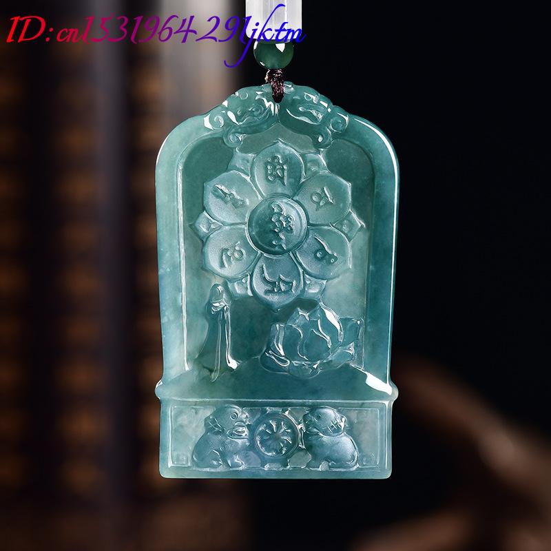 Natural Burmese Jadeite Guanyi - огляд і ціна Vintage Necklace