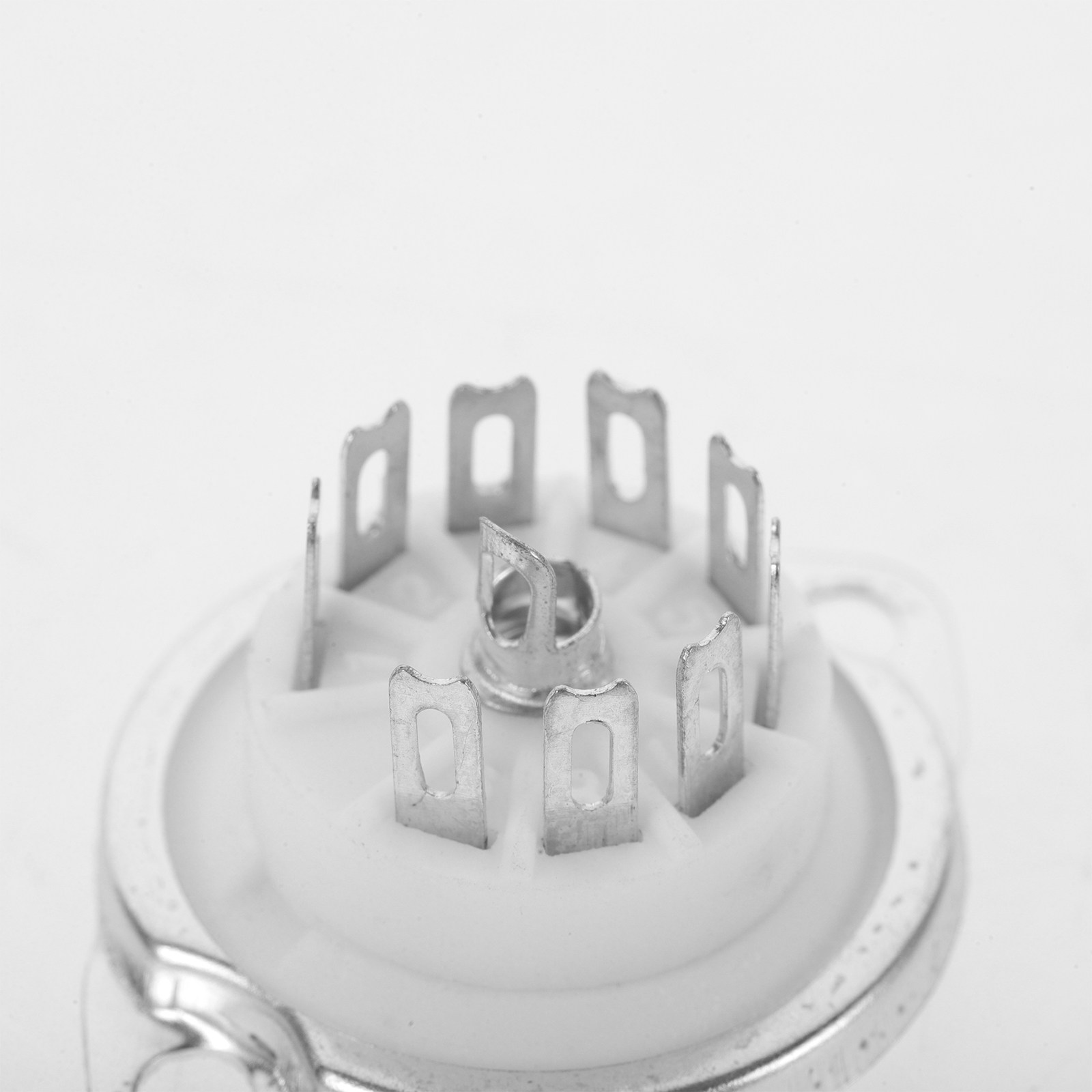 4Pcs Ceramic 9Pin Pcb Tube Soc - огляд і ціна Tube Amplifier Part