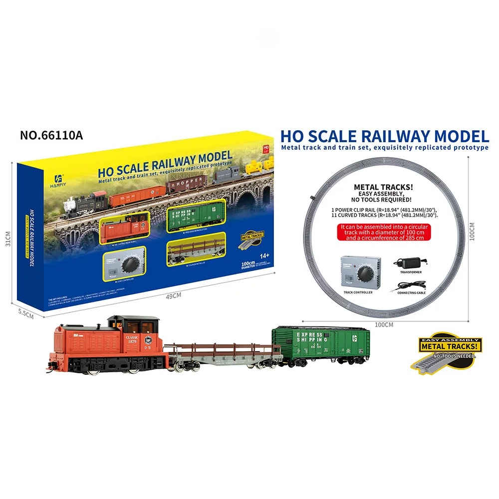 HO Scale Metal Rail Train Mode - огляд і ціна Vintage And Collectible Toys