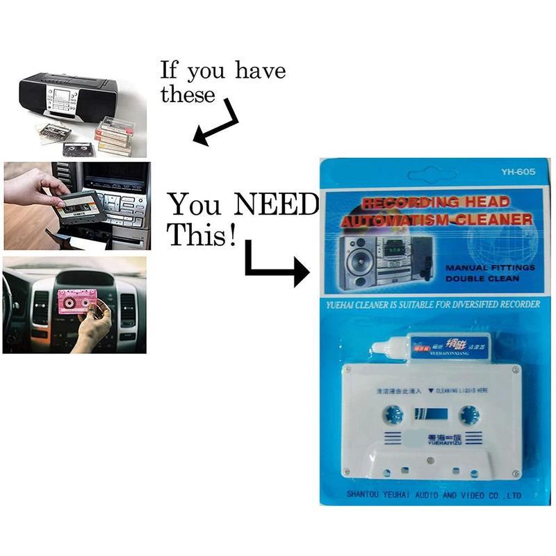 Cassette Tape Head Cleaner Dem - огляд і ціна Cassette Tape Head