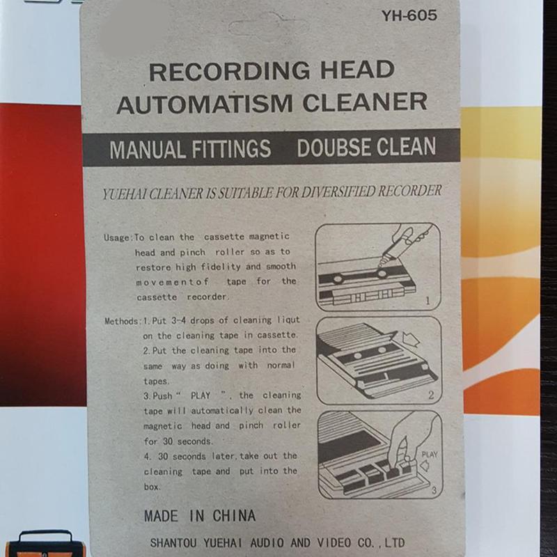 Cassette Tape Head Cleaner Dem - огляд і ціна Cassette Tape Head