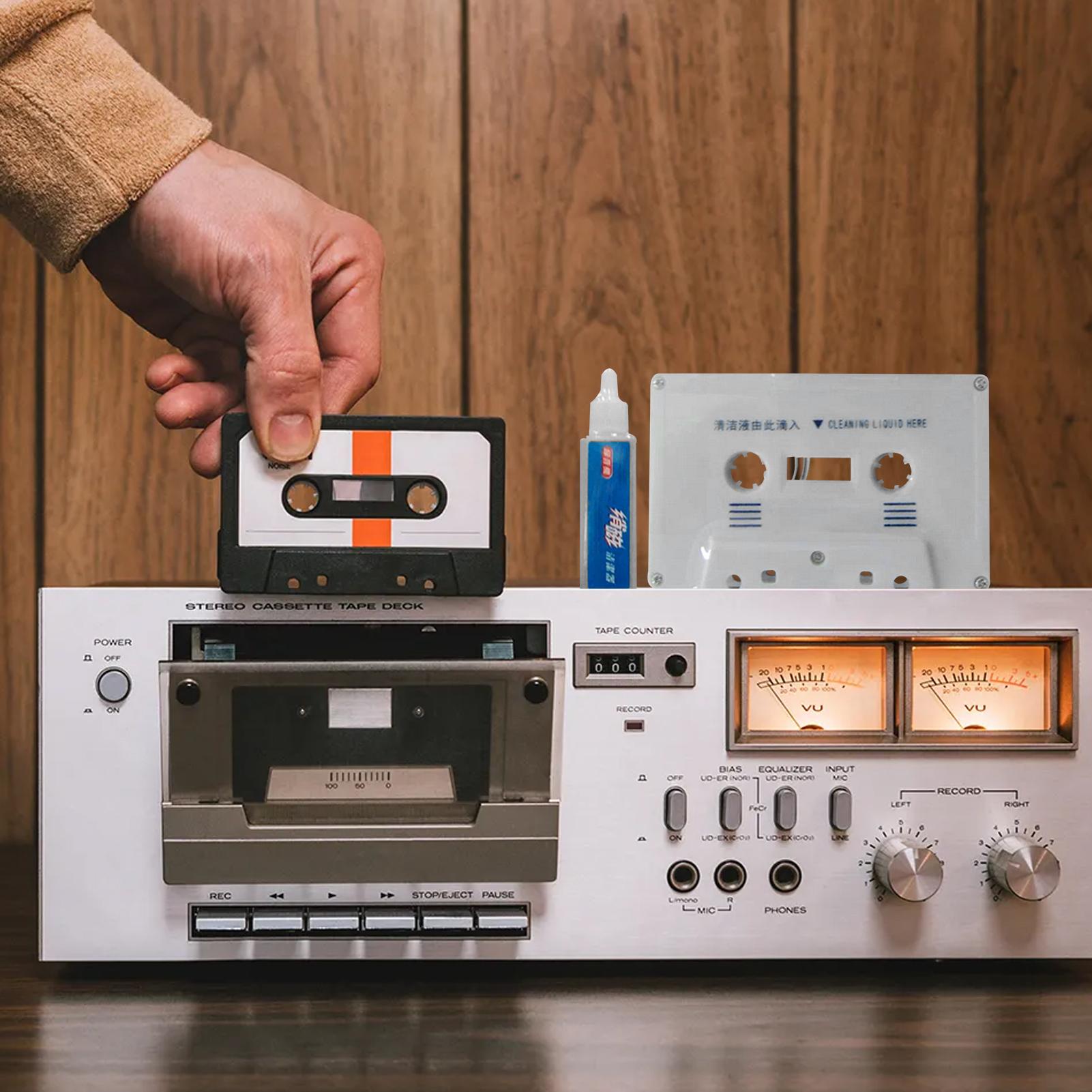 Cassette Tape For Head Cleaner - огляд і ціна Cassette Tape Head