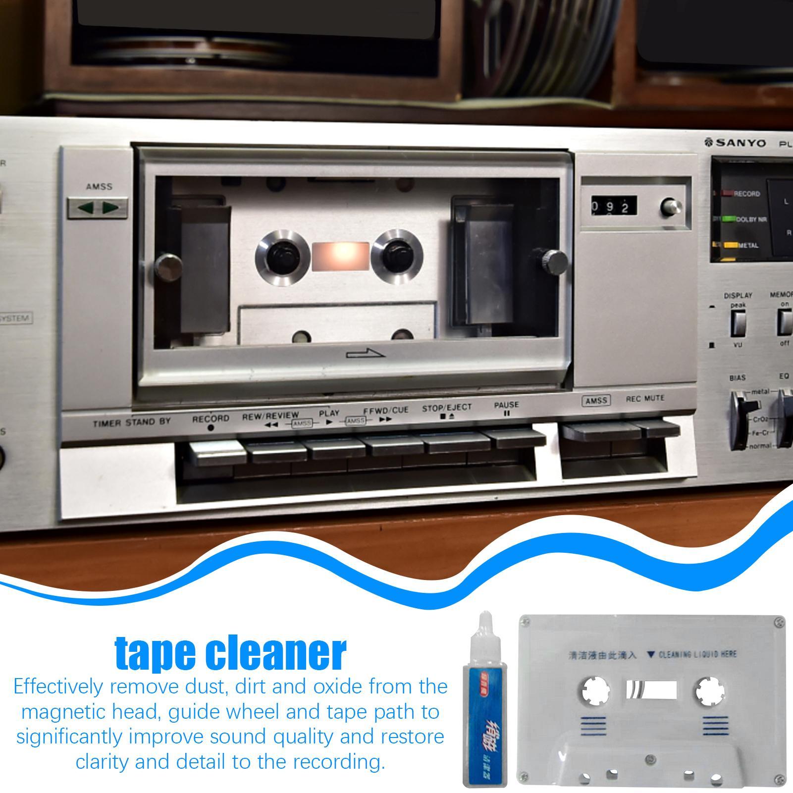 Cassette Tape For Head Cleaner - огляд і ціна Cassette Tape Head