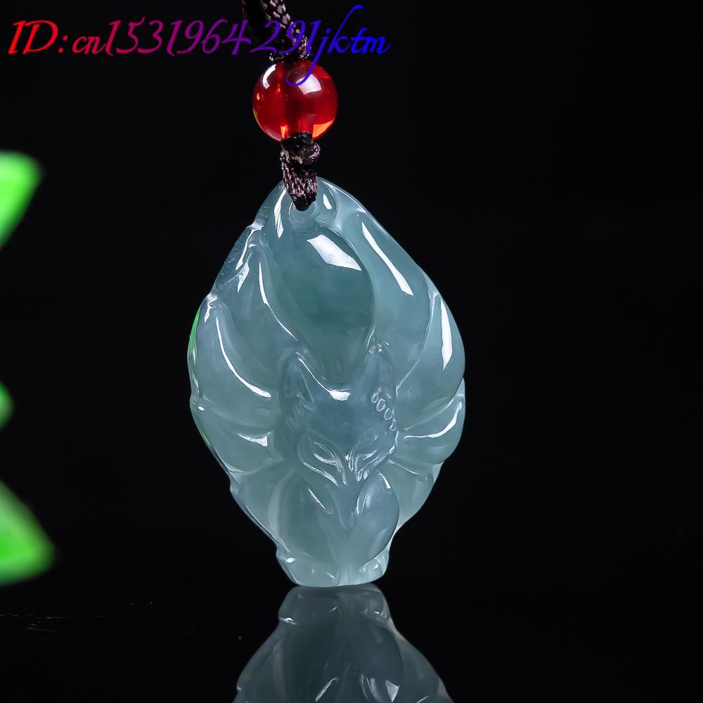 Natural Burmese Jadeite Fox Pe - огляд і ціна Vintage Necklace