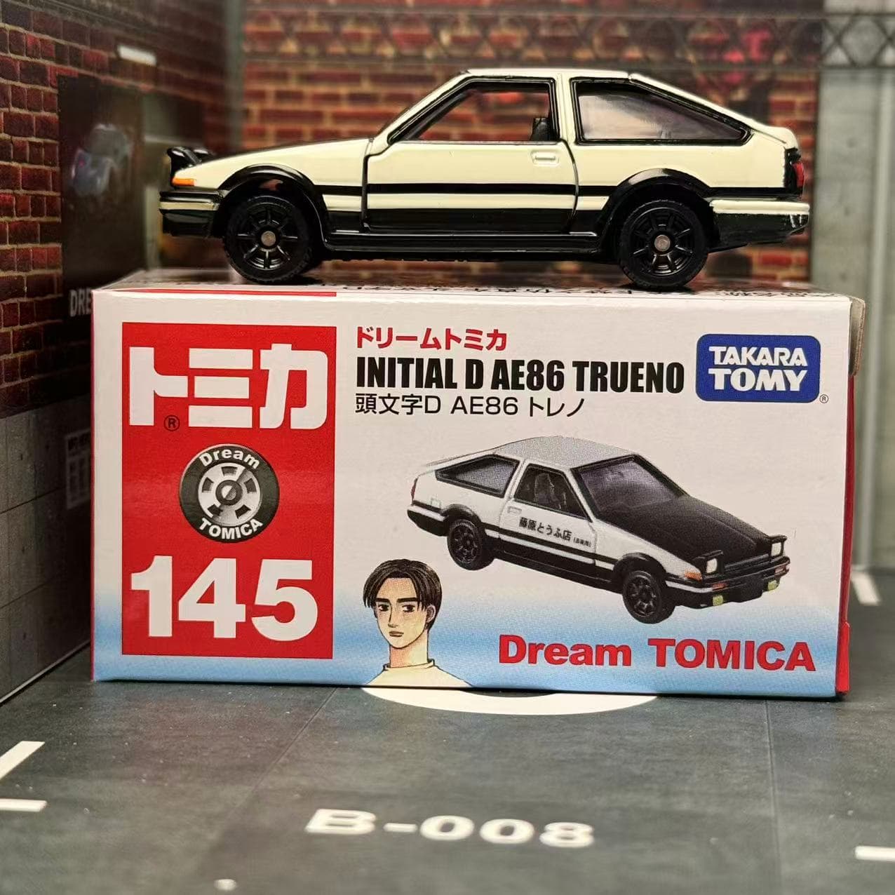 Dream Tomica NO. 145 Initial D - огляд і ціна Vintage Collectible Toy Cars