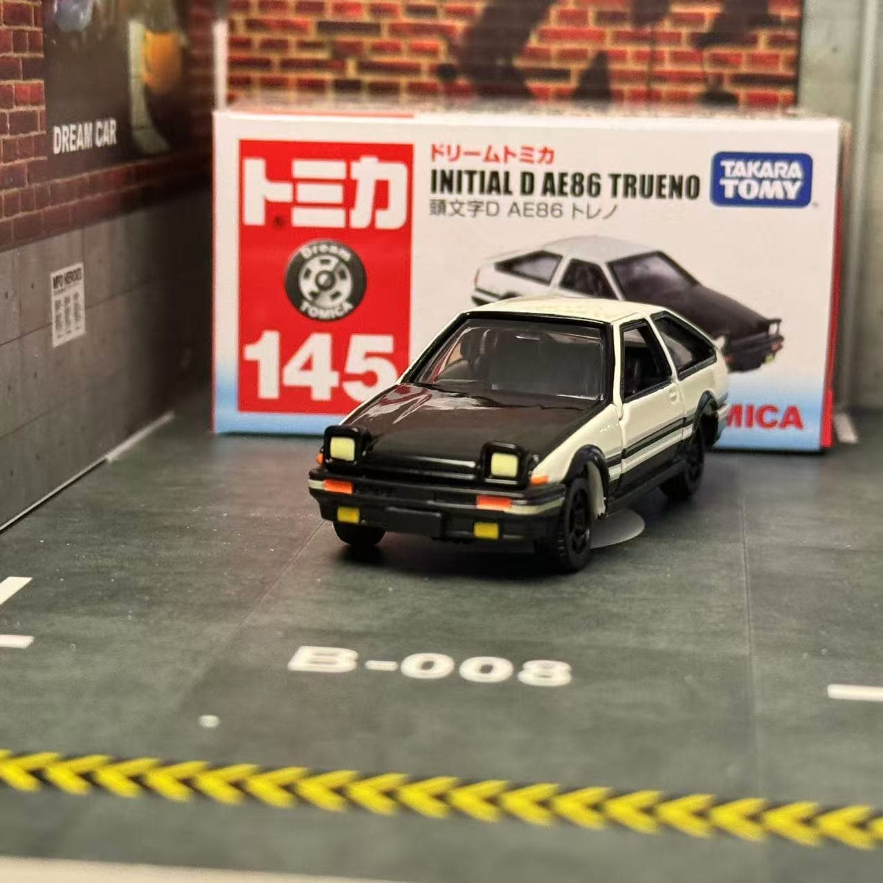 Dream Tomica NO. 145 Initial D - огляд і ціна Vintage Collectible Toy Cars