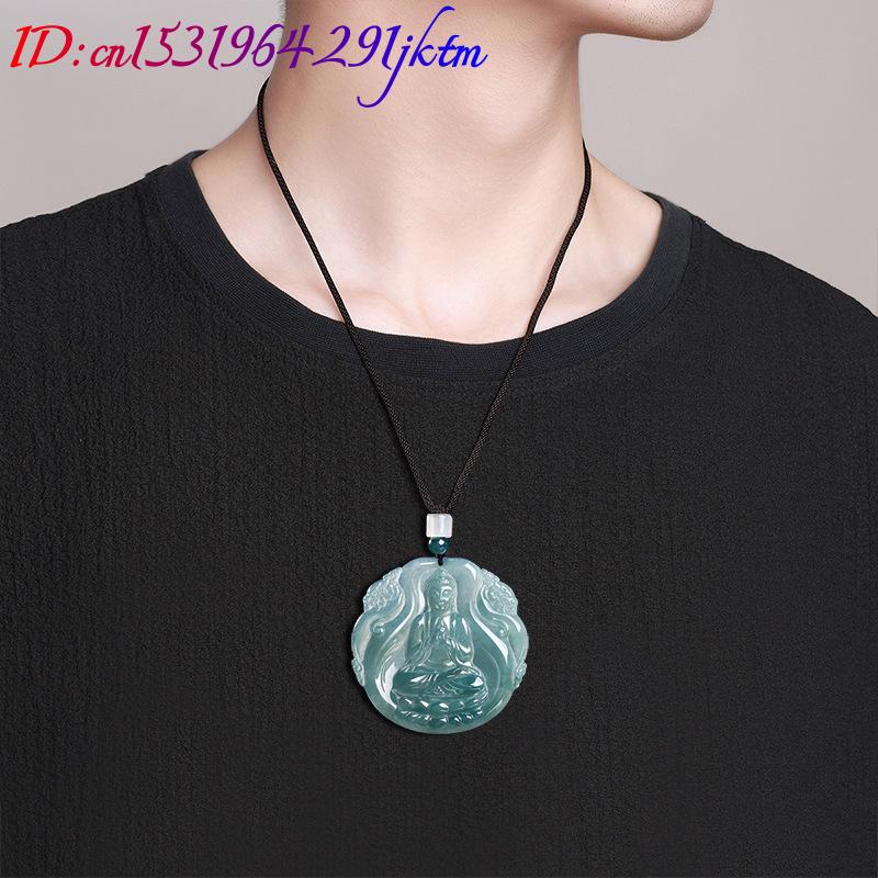 Natural Burmese Jadeite Buddha - огляд і ціна Vintage Necklace
