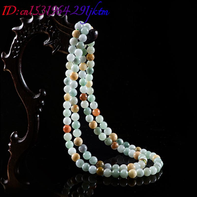 Burmese Jadeite Beads Bracelet - огляд і ціна Vintage Necklace