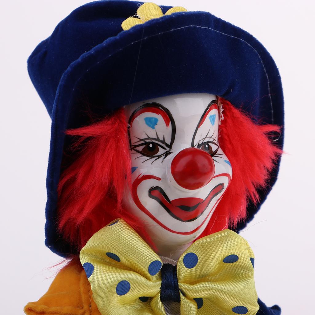 Handmade Ceramic Clown Dolls P - огляд і ціна Vintage Collectible Clowns