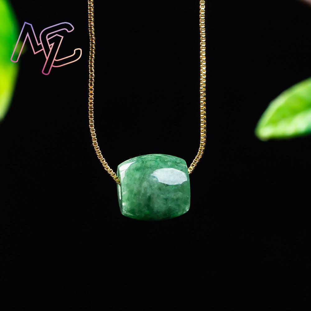 Natural Real Jade Bead Pendant - огляд і ціна Vintage Necklace