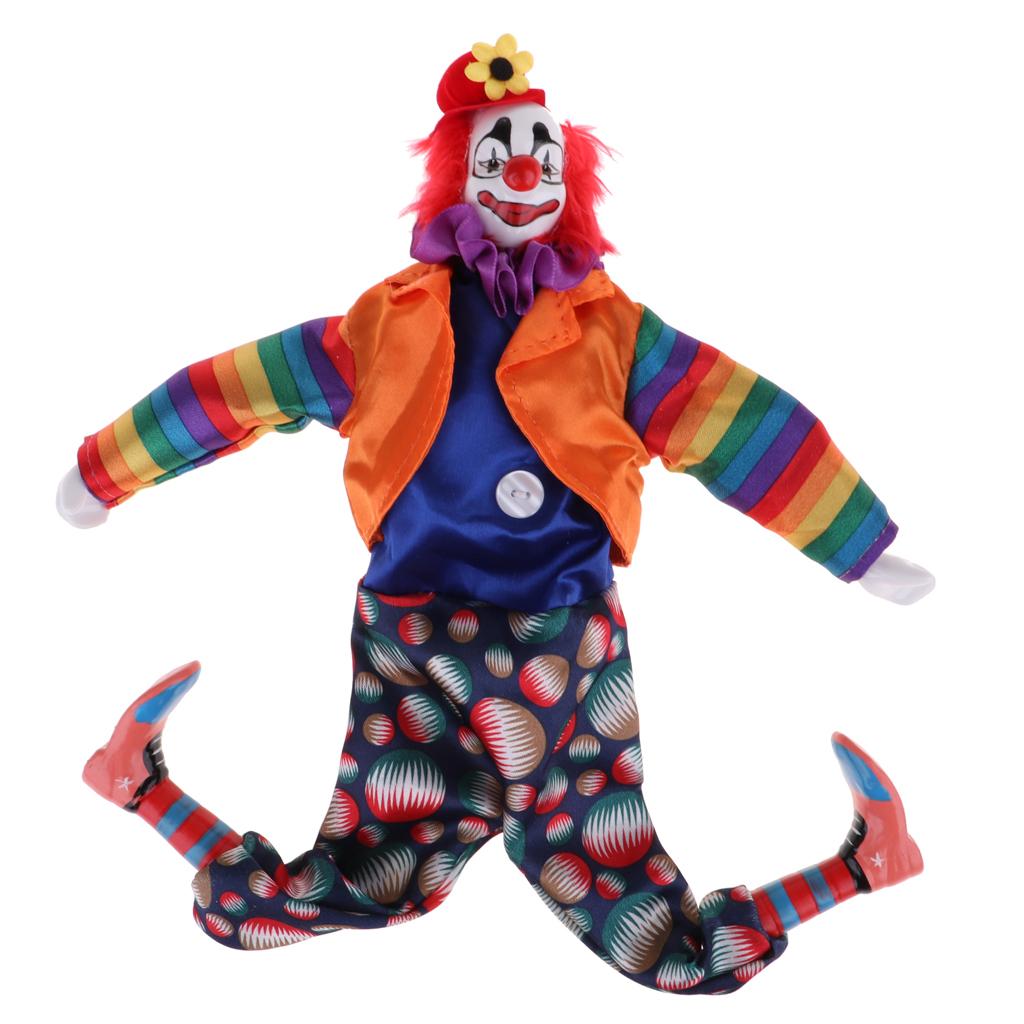 Ceramic Clown Doll Realistic 3 - огляд і ціна Vintage Collectible Clowns