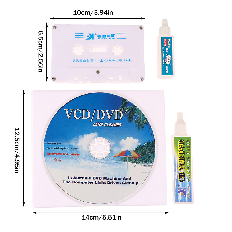 Hot CD VCD DVD Player Lens Cle - огляд і ціна Cassette Tape Head
