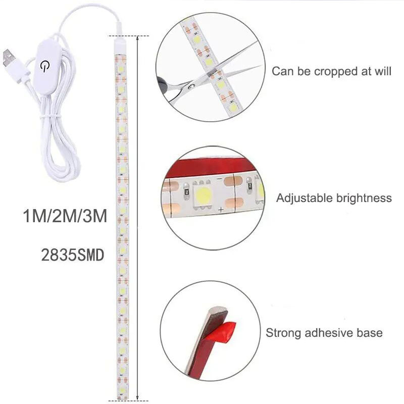 2835 LED Strip Light Touch Sen - огляд і ціна Typewriter Ribbon Roll
