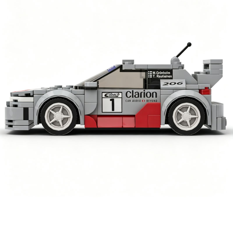 Vintage Rally Race Car Buildin - огляд і ціна Vintage And Collectible Toys